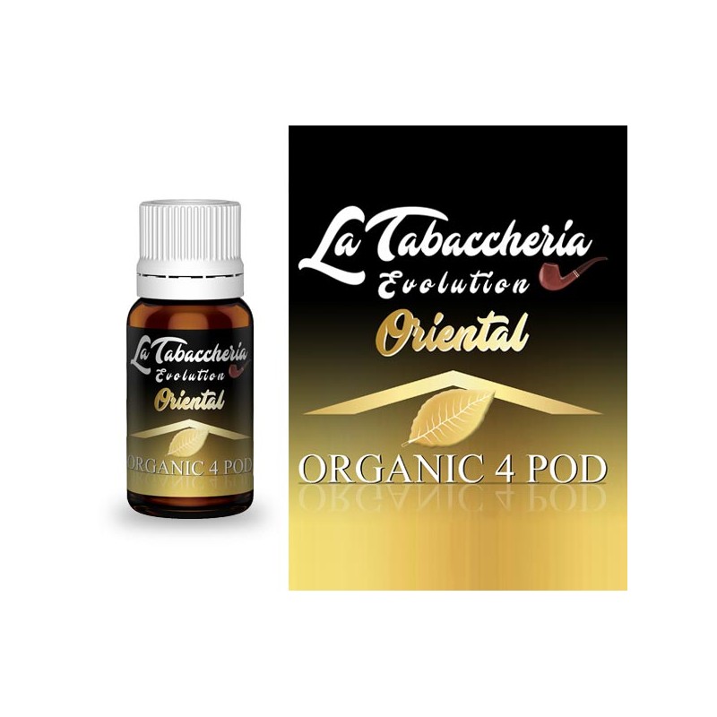 Aroma Concentrato 10ml La Tabaccheria Organic 4Pod Single Leaf Oriental
