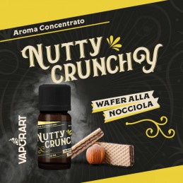 Aroma 10ml Vaporart Nutty Crunchy Premium Blend - Wafer alla Nocciola