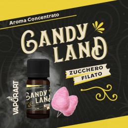 Aroma 10ml Vaporart Candy Land Premium Blend - Zucchero Filato