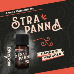 Aroma 10ml Vaporart StraPanna Premium Blend - Panna & Fragola