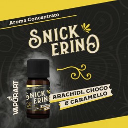Aroma 10ml Vaporart Snickerino Premium Blend - Arachidi Choco e Caramello