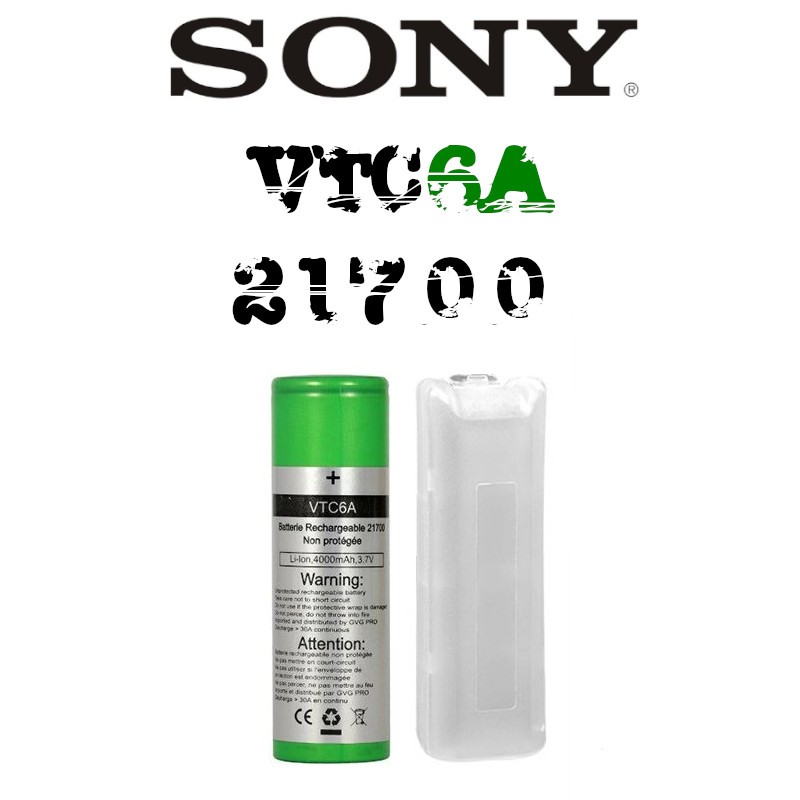 Batteria 21700 Sony VTC6A - 4000mAh - 30A max