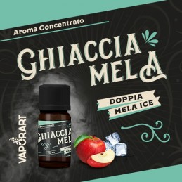 Aroma 10ml Vaporart Ghiacciamela Premium Blend - Doppia Mela ICE