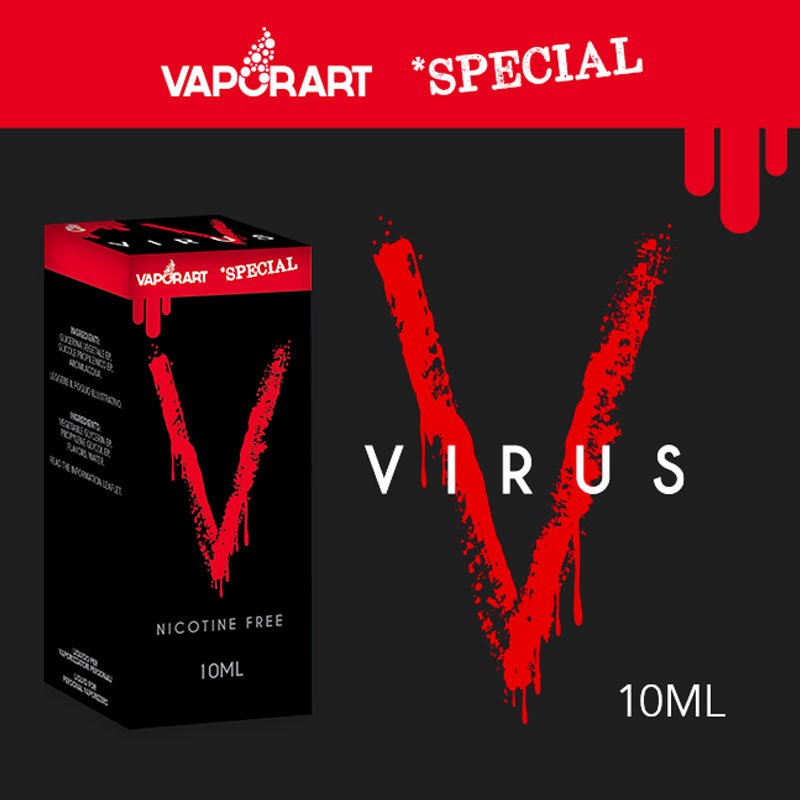 Vaporart Virus - Liquido pronto 10ml per sigarette elettroniche