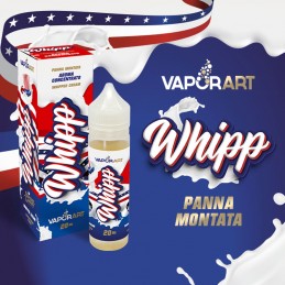 Whipp - Panna Montata - Vaporart - Liquido scomposto 20ml per sigaretta elettronica
