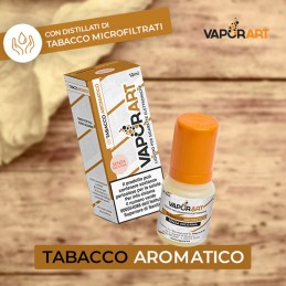 Vaporart Tabacco Aromatico - Distillati di tabacco microfiltrati - Liquido pronto 10ml per sigarette elettroniche