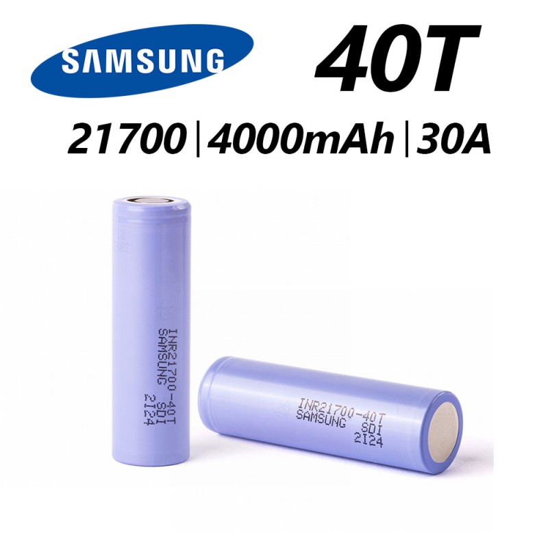 Batterie Samsung 21700 - 40T - 30A - 4000mAh